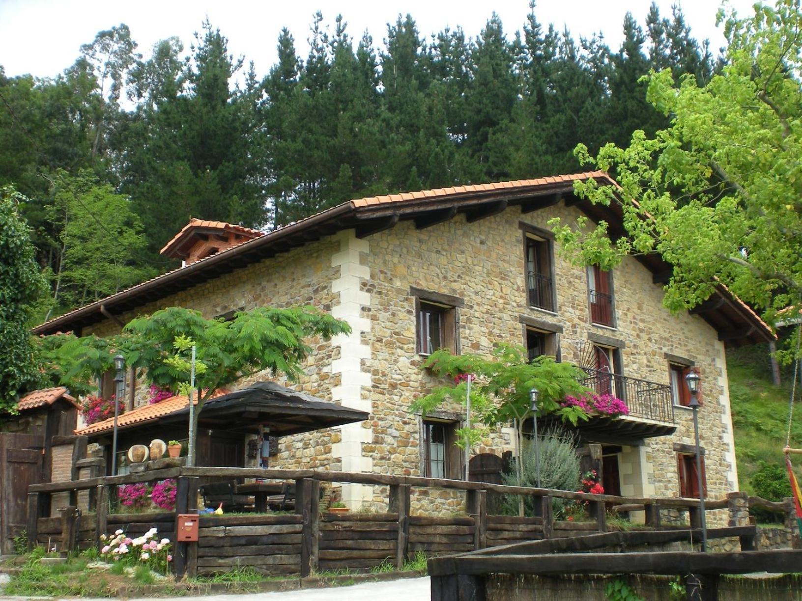 Agroturismo Iturbe Axpe de Busturia Kültér fotó